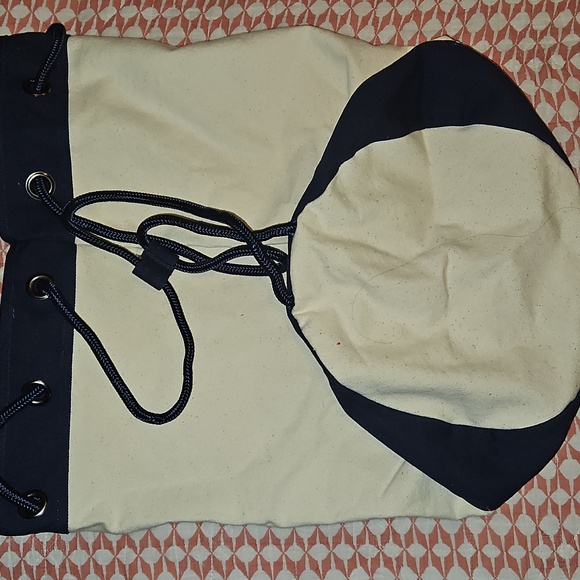 Canvas Drawstring Backpack - Picture 4 of 4